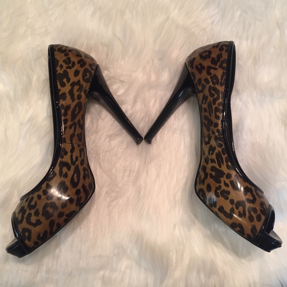 Colin Stuart | Leopard Print Stilettos | Size 8 - image 3